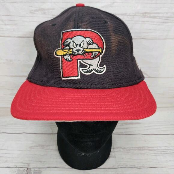 Vintage MiLB Portland Sea Dogs 59FIFTY Fitted Wool Baseball Hat 7 3/4 *stained - Picture 1 of 8